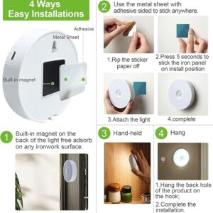 one94store motion sensor light for home with usb charging self adhesive led nightlight